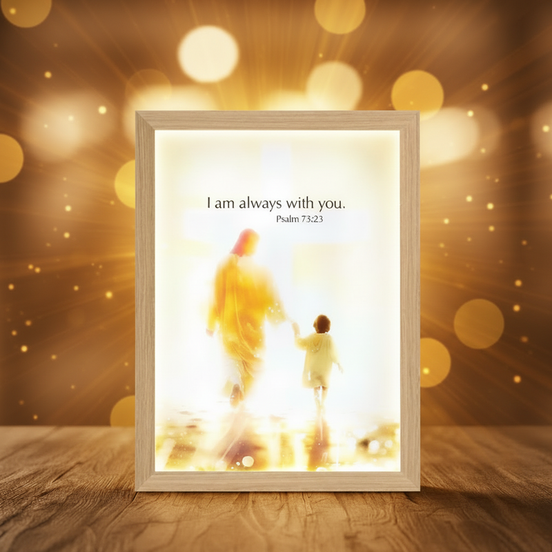 I am always with you - Golden Background